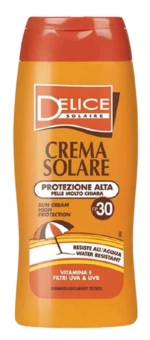 DELICE SOLAIRE Opalovací krém SPF30 250 ml