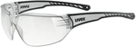 UVEX Sportstyle 204 Grey/Black/Clear (S0) Okulary rowerowe