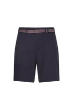 Tommy Hilfiger Shorts - HARLEM SHORT L.TWILL BELT blue