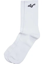 DEF Pastel socks white