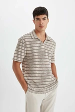 DEFACTO Regular Fit Short Sleeve Knitted Polo Shirt