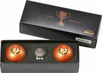 Volvik Champion Box Solice 2 Pack Golf Balls Bronze Golfové míčky