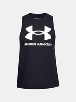 Under Armour UA W Live Sportstyle Tílko Černá