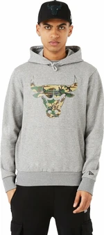 Chicago Bulls NBA Infill Team Logo Light Grey/Camo S Sudadera