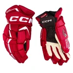 Ice Hockey Gloves CCM JetSpeed FT6 Pro Red/White 14 Inch