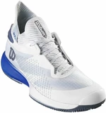 Wilson Kaos Rapide Sft Clay Mens Tennis Shoe White/Sterling Blue/China Blue 42 Herren Tennisschuhe