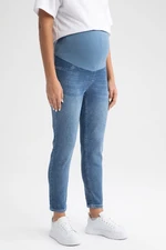 DEFACTO Boyfriend High Waist Straight Leg Long Maternity Pants