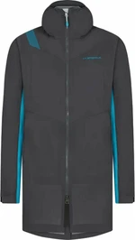 La Sportiva Xplore Parka W Carbon/Topaz L Kurtka outdoorowa