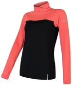 Women's sweatshirt Sensor Coolmax Thermo black/orange XL