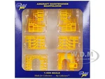 Aircraft Maintenance Scaffolding 6 Piece Set for 1/400 Scale Models by GeminiJets