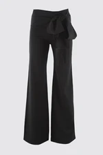 Trendyol Black Ligament Detail Pants