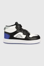 Dětské sneakers boty Kappa Lineup Mid černá barva