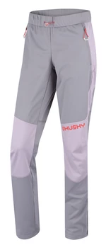 Husky Kala L XS, purple/grey Dámské softshellové kalhoty