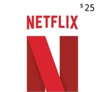 Netflix Gift Card $25 US