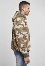 Wooden camouflage Pull Over Windbreaker