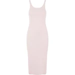 Women's dress DEF LONG - pink