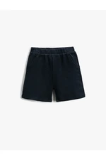 Koton Elastic Waist Shorts Cotton