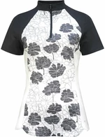 Callaway Womens Texture Floral Polo Brilliant White XS Koszulka Polo