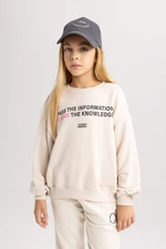 DEFACTO Oversize Fit Sweatshirt