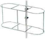 Osculati Basket 21 cm 43 cm Rack parabordo