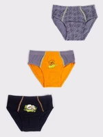 Yoclub Kids's 3Pack Boys' Briefs BMC-0034C-AA20-001