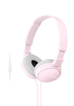 Sluchátka SONY MDR-ZX110AP handsfree růžové