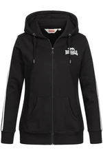 Női melegítő felső Lonsdale 117324-Black/White