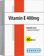 GENERICA Vitamin E 400 mg 60 kapslí