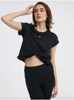 Black Womens Crop Top Converse - Women