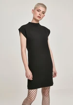 Women's dress Terry with extended shoulder black