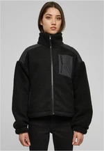 Women's Sherpa Mix Jacket Black