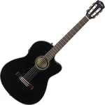 Fender CN-140SCE WN 4/4 Black Elektro-klasszikus gitár