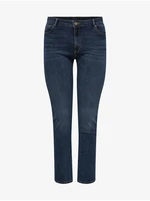 Dark Blue Straight Fit Jeans ONLY CARMAKOMA Lucca - Women