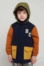 Detská bunda Bobo Choses tmavomodrá farba