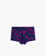 Men's Elastic Swimming Boxers ATLANTIC - Multicolored