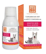 Menforsan Nahrungsergänzungsmittel für empfindliche Haut von Hunden und Katzen, 120 ml