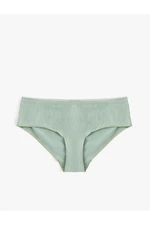 Koton High Waist Hipster Panties Cotton Textured