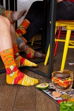 Ponožky Rainbow Socks Burger Vege 2 páry