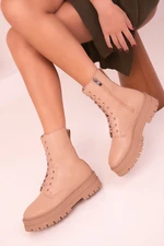 Soho Women's Nude Boots & Booties 16575