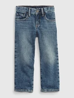 GAP Dětské džíny loose '90s organic Washwell - Kluci