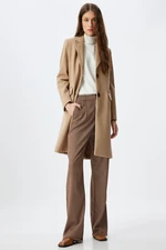 Koton Beige Women's Coat