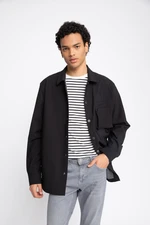 DEFACTO Relax Fit Long Sleeve Jacket Shirt