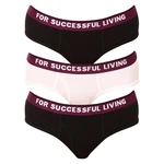 3PACK women's panties Diesel multicolored