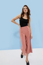 Trousers made of smooth viscose