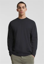 Men's long-sleeved T-shirt black