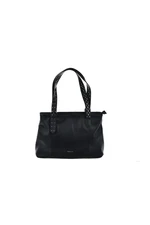 Women's eco leather handbag Big Star Black