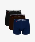 Pánské boxerky ATLANTIC 3Pack - vícebarevné