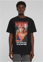 Men's T-shirt Scarface Don't call me baby Heavy Oversize - black