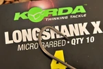 Korda háčiky long shank x 10 ks - veľkosť 10