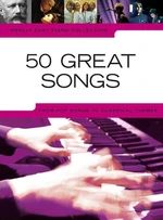 Music Sales Really Easy Piano Collection: 50 Great Songs Notas